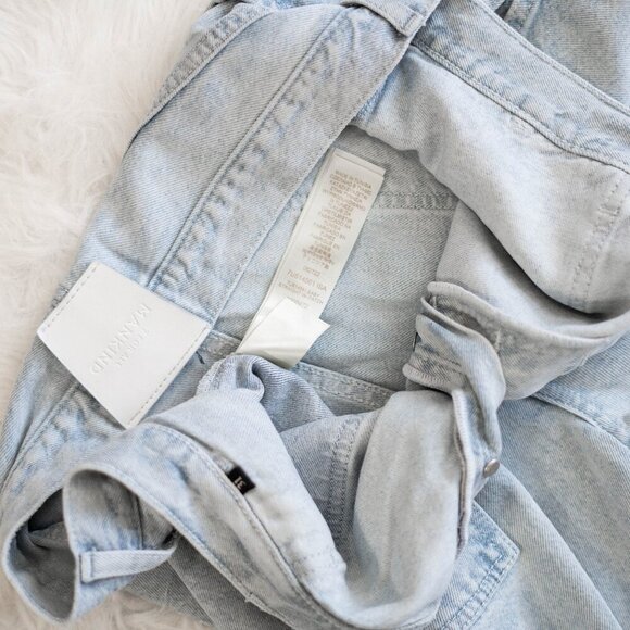 7 FOR ALL MANKIND 74AM LUSTRE EASY STRAIGHT LYOCELL DENIM JEANS SZ 31 - Picture 6 of 12